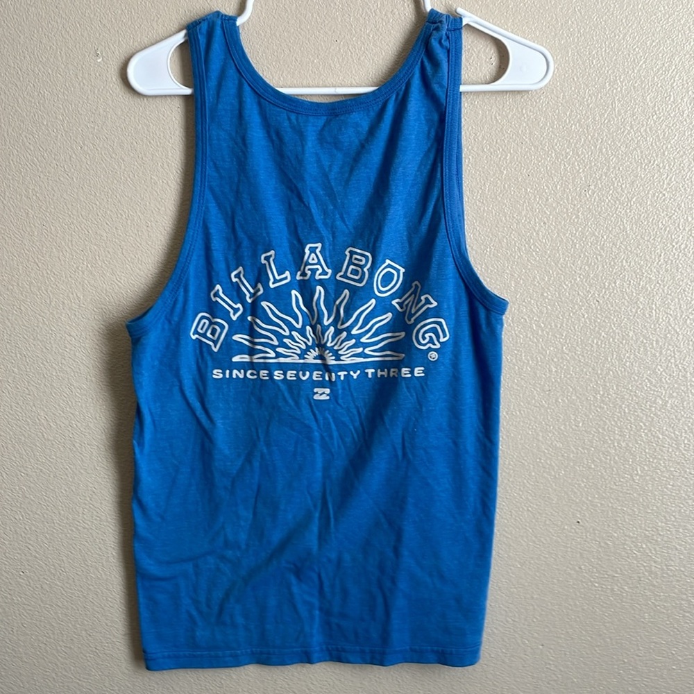Billabong Premium Tee Blue Muscle tee‎ size small